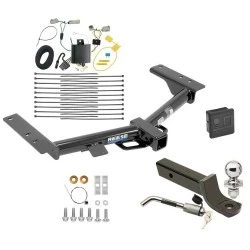 Reese Trailer Tow Hitch For 15-27 Ford Transit 350 Dually Exc Cab & Chassis & the Cutaway Deluxe Package Wiring 2" Ball Mount and Lock