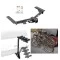 Trailer Hitch w/ 4 Bike Rack For 15-24 Ford Transit 150 250 320 Except Cab and Chassis Approved for Recreational & Offroad Use Carrier for Adult Woman or Child Bicycles Foldable