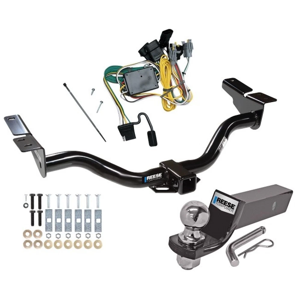 Reese Trailer Tow Hitch For 01-03 Ford Escape Mazda Tribute Complete Package w/ Wiring and 2" Ball