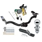 Reese Trailer Tow Hitch For 01-03 Ford Escape Mazda Tribute Complete Package w/ Wiring and 1-7/8" Ball