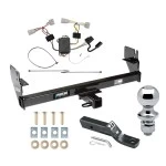 Custom Fit Trailer Hitch Wiring Harness (Plug & Play) 2" Drop Ball-Mount w/ Pin/Clip 1-7/8" Chrome Ball Installation Hardware Installation Instructions 75236 118496 23 63816 Draw-Tite Trailer Tow Hitch 05-15 Toyota Tacoma Except X-Runner Co Reese Trailer Tow Hitch For 05-15 Toyota Tacoma Except X-Runner Complete Package w/ Wiring and 1-7/8" Ball