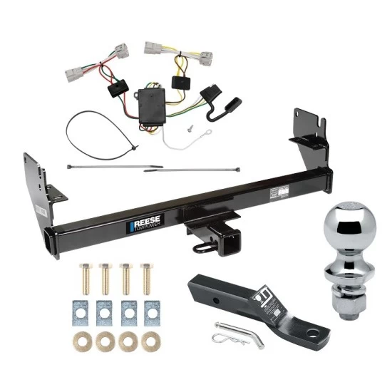 Custom Fit Trailer Hitch Wiring Harness (Plug & Play) 2" Drop Ball-Mount w/ Pin/Clip 1-7/8" Chrome Ball Installation Hardware Installation Instructions 75236 118496 23 63816 Draw-Tite Trailer Tow Hitch 05-15 Toyota Tacoma Except X-Runner Co Reese Trailer Tow Hitch For 05-15 Toyota Tacoma Except X-Runner Complete Package w/ Wiring and 1-7/8" Ball