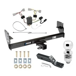 Trailer Tow Hitch For 05-15 Toyota Tacoma Complete Package w/ Wiring and 2" Ball