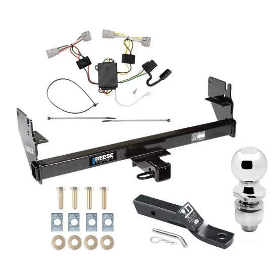 Trailer Tow Hitch For 05-15 Toyota Tacoma Complete Package w/ Wiring and 2" Ball