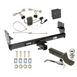 Reese Trailer Tow Hitch For 05-15 Toyota Tacoma Deluxe Package Wiring 2" Ball Mount and Lock