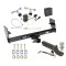 Reese Trailer Tow Hitch For 05-15 Toyota Tacoma Deluxe Package Wiring 2" Ball Mount and Lock