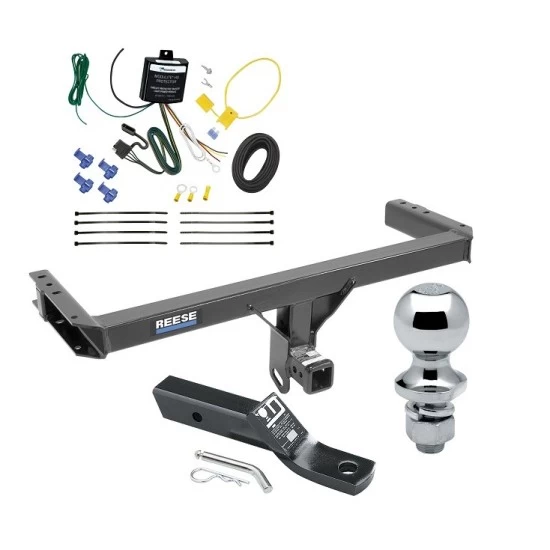 Reese Trailer Tow Hitch For 13-17 Audi Q5 All Models Complete Package w/ Wiring and 1-7/8" Ball