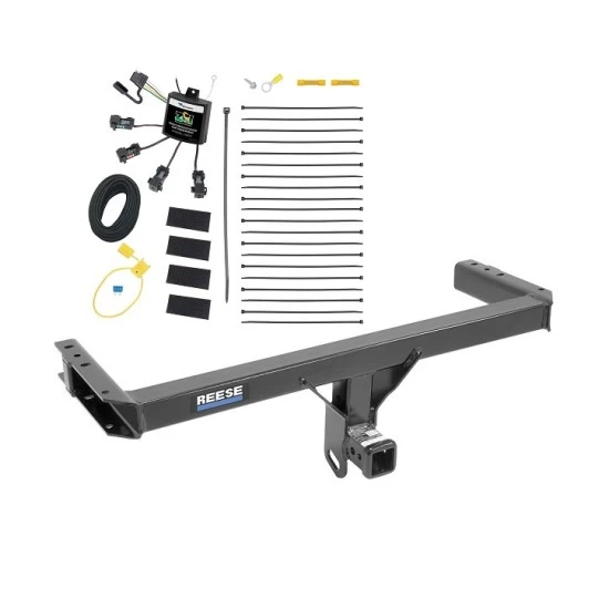 Reese Trailer Tow Hitch For 11-17 Audi Q5 15-25 Porsche Macan Exc S-Models 2" Receiver w/ Zero Contact Wiring Harness Kit