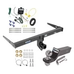 Reese Trailer Tow Hitch For 15-18 Audi Q3 Complete Package w/ Wiring and 2" Ball