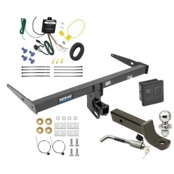 Reese Trailer Tow Hitch For 15-18 Audi Q3 Deluxe Package Wiring 2" Ball Mount and Lock