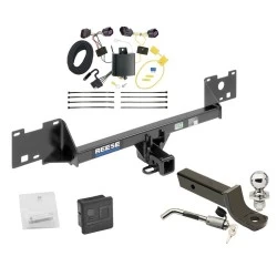 Reese Trailer Tow Hitch For 15-22 Ram ProMaster City All Models Deluxe Package Wiring 2" Ball Mount and Lock