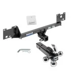 Reese Trailer Tow Hitch Receiver For 15-22 RAM ProMaster City w/Tri-Ball Triple Ball 1-7/8" 2" 2-5/16"