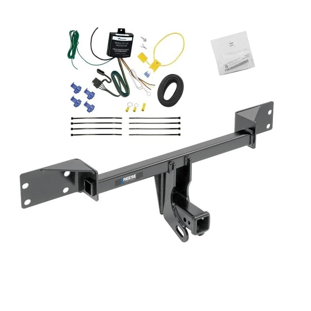 Reese Trailer Tow Hitch For 15-19 Mercedes GLA45 AMG 15-20 GLA250 w/ Wiring Kit Class 3 2" Receiver
