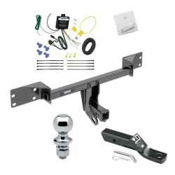 Reese Trailer Tow Hitch For 15-19 Mercedes GLA45 AMG 15-20 GLA250 2" Receiver Complete Package w/ Wiring and 1-7/8" Ball