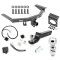 For 2014-2020 Acura MDX Trailer Hitch Tow PKG w/ 7-Way RV Wiring + 2" & 2-5/16" Ball + Drop Mount (Excludes: w/Full Size Spare Tire Models) By Reese Towpower