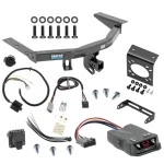 For 2014-2020 Acura MDX Trailer Hitch Tow PKG w/ Tekonsha Brakeman IV Brake Control + Plug & Play BC Adapter + 7-Way RV Wiring (Excludes: w/Full Size Spare Tire Models) By Reese Towpower