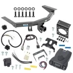 For 2014-2020 Acura MDX Trailer Hitch Tow PKG w/ Tekonsha Prodigy P3 Brake Control + Plug & Play BC Adapter + 7-Way RV Wiring (Excludes: w/Full Size Spare Tire Models) By Reese Towpower