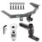 For 2014-2020 Acura MDX Trailer Hitch Tow PKG w/ Adjustable Drop Rise Ball Mount + Pin/Clip + 2" Ball (Excludes: w/Full Size Spare Tire Models) By Reese Towpower