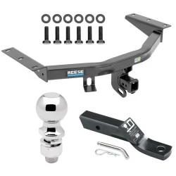 For 14-20 Acura MDX 16-22 Honda Pilot Trailer Hitch Tow PKG w/ Ball Mount w/ 2" Drop + 2-5/16" Ball By Reese Towpower