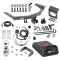 For 2016-2022 Honda Pilot Trailer Hitch Tow PKG w/ 8K Round Bar Weight Distribution Hitch w/ 2-5/16" Ball + 2" Ball + Pin/Clip + Pro Series POD Brake Control + Plug & Play BC Adapter + 7-Way RV Wiring By Reese Towpower