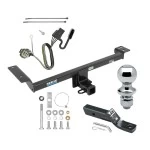 Reese Trailer Tow Hitch For 12-19 Land Rover Range Rover Evoque Complete Package w/ Wiring and 1-7/8" Ball