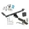 Reese Trailer Tow Hitch For 15-19 Land Rover Range Rover Evoque Excluding Autobiography Deluxe Package Wiring 2" Ball Mount and Lock