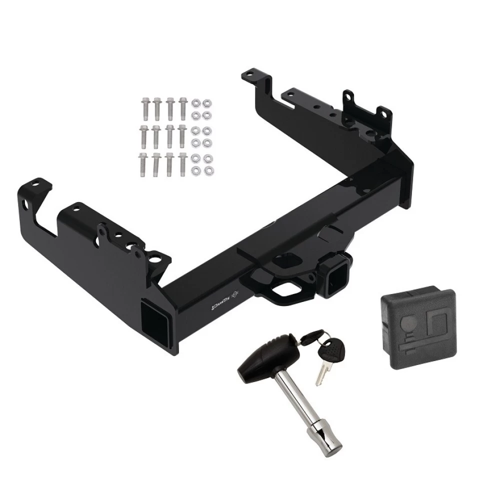Trailer Tow Hitch For 19-25 Ford F-350 F-450 F-550 Super Duty Cab & Chassis w/ Security Lock Pin Key