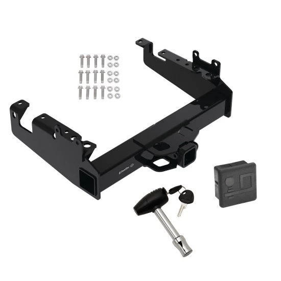 Trailer Tow Hitch For 19-25 Ford F-350 F-450 F-550 Super Duty Cab & Chassis w/ Security Lock Pin Key