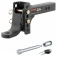 CURT Adjustable Trailer Hitch Ball Mount with 5/8" Lock for 3" Receiver