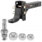 CURT Adjustable Drop Hitch with 3-Way Switch Balls – 2" Receiver, 6,000 lbs