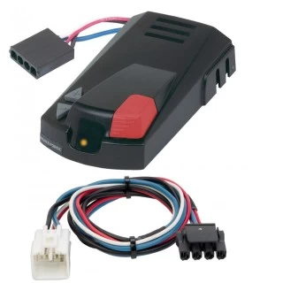 Hopkins Brake-Force Trailer Brake Control for 03-09 Lexus GX470 03-07 Lexus LX470 w/ Plug Play Wiring Adapter Time Based Eletric Trailer Brakes Module Box Controller