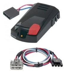 Hopkins Brake-Force Trailer Brake Control for 09-21 Chevy Traverse w/ Plug Play Wiring Adapter Time Based Eletric Trailer Brakes Module Box Controller
