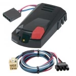 Hopkins Brake-Force Trailer Brake Control for 14-19 Chevy Silverado GMC Sierra 1500 15-23 Suburban w/ Plug Play Wiring Adapter Time Based Eletric Trailer Brakes Module Box Controller
