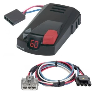 Hopkins Impulse Trailer Brake Control for 07-09 Saturn Outlook w/ Plug Play Wiring Adapter Time Based Eletric Trailer Brakes Module Box Controller Hopkins Impulse Trailer Brake Control for 07-09 Saturn Outlook w/ Plug Play Wiring Adapter Time Based Eletric Trailer Brakes Module Box Controller