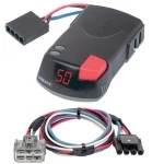 Hopkins Agility Trailer Brake Control for 08-21 Buick Enclave w/ Plug Play Wiring Adapter Proportional Eletric Trailer Brakes Module Box Controller