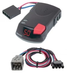 Hopkins Agility Trailer Brake Control for 11-12 RAM 1500 2500 3500 w/ Plug Play Wiring Adapter Proportional Eletric Trailer Brakes Module Box Controller