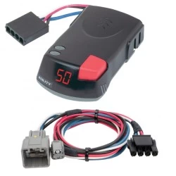 Hopkins Agility Trailer Brake Control for 13-14 RAM 1500 2500 3500 w/ Plug Play Wiring Adapter Eletric Proportional Module Box Controller