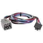 Hopkins Brake-Force Trailer Brake Control for 05-07 Ford F-250 F-350 F-450 F-550 w/ Plug Play Wiring Adapter Time Based Eletric Trailer Brakes Module Box Controller