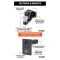 CURT 15K Pintle Hitch with 2-5/16 inch Ball Combo, 2 inch Adjustable Mount