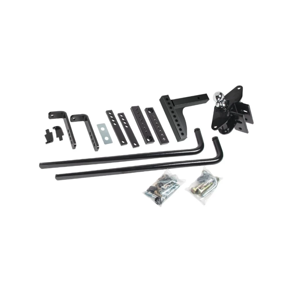 For 2018-2023 Buick Enclave Trailer Hitch kit by: Draw-Tite For 2018-2023 Buick Enclave Trailer Hitch Tow PKG w/ 6K Round Bar Weight Distribution Hitch w/ 2-5/16" Ball + Pin/Clip + Pro Series POD Brake Control + Generic BC Wiring Adapter + 7-Way RV Wiring By Draw-Tite