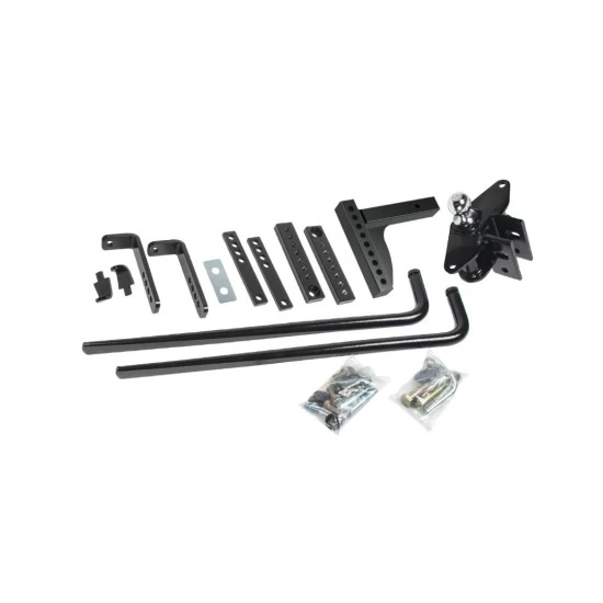 For 2018-2023 Buick Enclave Trailer Hitch kit by: Draw-Tite For 2018-2023 Buick Enclave Trailer Hitch Tow PKG w/ 6K Round Bar Weight Distribution Hitch w/ 2-5/16" Ball + Pin/Clip + Pro Series POD Brake Control + Generic BC Wiring Adapter + 7-Way RV Wiring By Draw-Tite