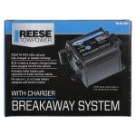Class 5 2" Receiver Hitch For 03-27 Chevy Express GMC Savana 1500 2500 3500 w/ Draw-Tite Trailer Brake Control 7-Way RV Wiring Breakaway Battery Charger Complete System 2-5/16" Tow Ball