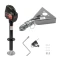 Bulldog 4K Powered Drive A-Frame Trailer Jack and 7K Collar-Lok Coupler bundle for trailers (fits Dexter, Alko, Lippert)