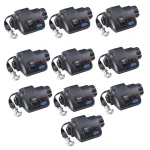 Fulton XLT marine trailer electric winch 7,000 lb capacity with 15 ft strap