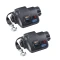 Fulton XLT 7K Electric Marine Trailer Winch with 15 ft Strap – Set of 2