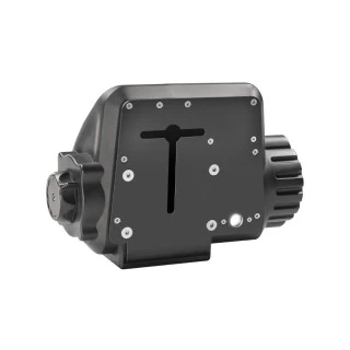 Fulton Electric Powered XLT Boat Trailer Winch 10K + XLT Powered Electric Trailer Jack 2500 lbs 5 Year Warranty + Hardware Bolt-On Side Mount