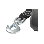 Fulton Electric Powered XLT Boat Trailer Winch 10K + Tactical Black Trailer Jack Sharkskin Saltwater Tested 1500 lbs 5 Year Warranty + Hardware Bolt-On Side Mount