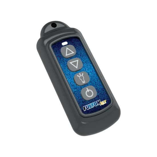 Fulton Electric Powered XLT Boat Trailer Winch 10K + Tactical Black Trailer Jack Sharkskin Saltwater Tested 1500 lbs 5 Year Warranty + Hardware Bolt-On Side Mount