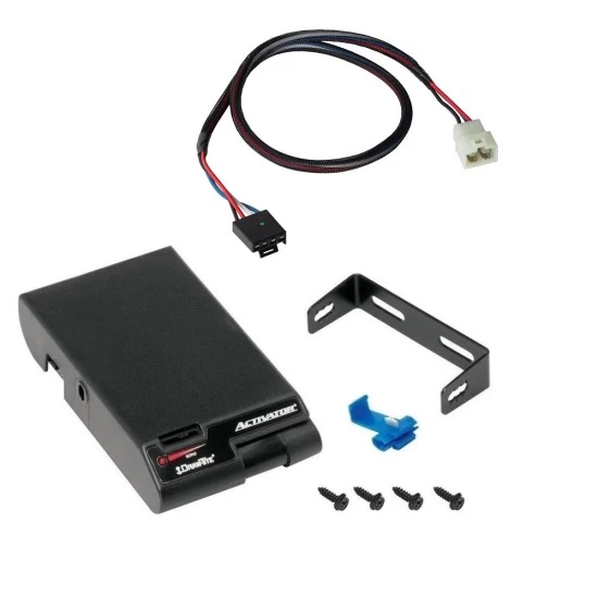 Trailer Brake Control for 20-24 Hyundai Palisade KIA Telluride 22-24 Santa Cruz w/ Plug Play Wiring Adapter Draw-Tite Activator Electric Trailer Brakes Module Box Controller 1-2 Axle
