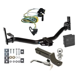 Reese Trailer Tow Hitch For 02-03 Ford Explorer Sport Trac All Models Deluxe Package Wiring 2" Ball Mount and Lock